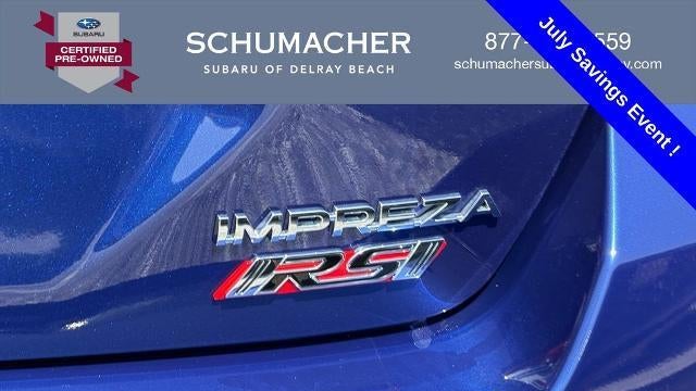 2025 Subaru Impreza RS