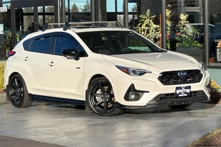 2024 Subaru Impreza with Crystal White Pearl Exterior