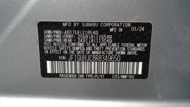 2024 Subaru Impreza RS