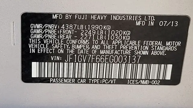 2014 Subaru Impreza WRX Premium