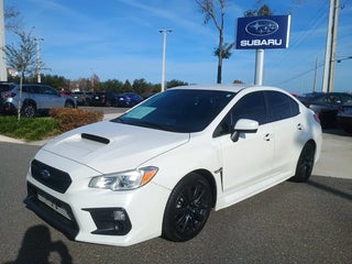 2021 Subaru WRX with Crystal White Pearl Exterior