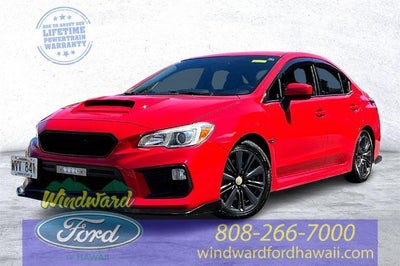 2019 Subaru WRX AWD 4DR Sedan