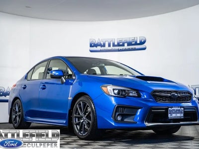 2018 Subaru WRX AWD Limited 4DR Sedan 6M