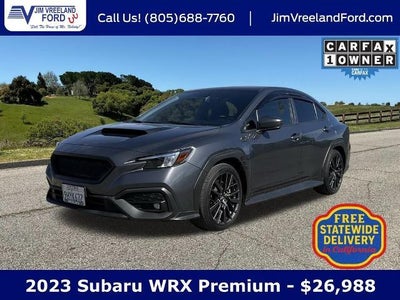 2023 Subaru WRX AWD Premium 4DR Sedan 6M