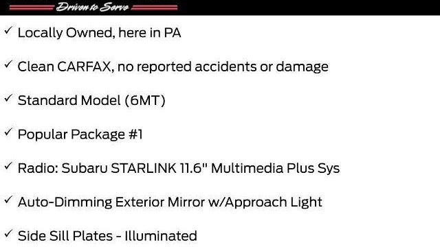 2023 Subaru WRX Premium