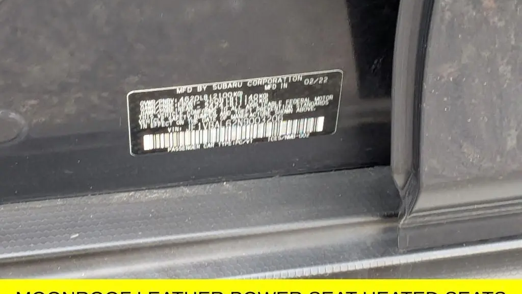 2022 Subaru WRX Limited