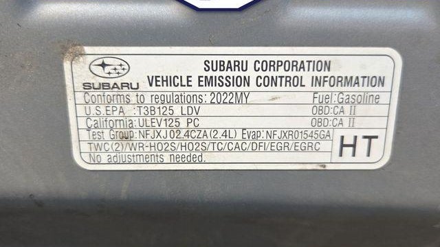 2022 Subaru WRX Limited