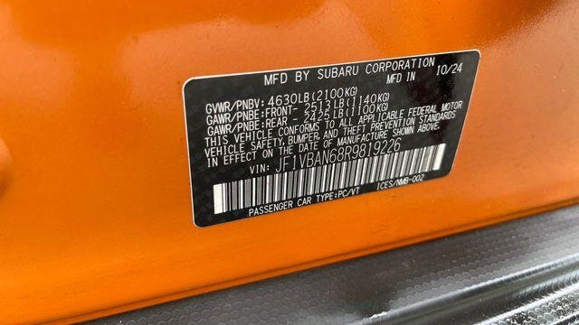2024 Subaru WRX Limited