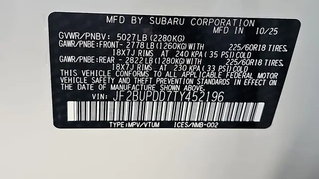 2026 Subaru Outback Limited