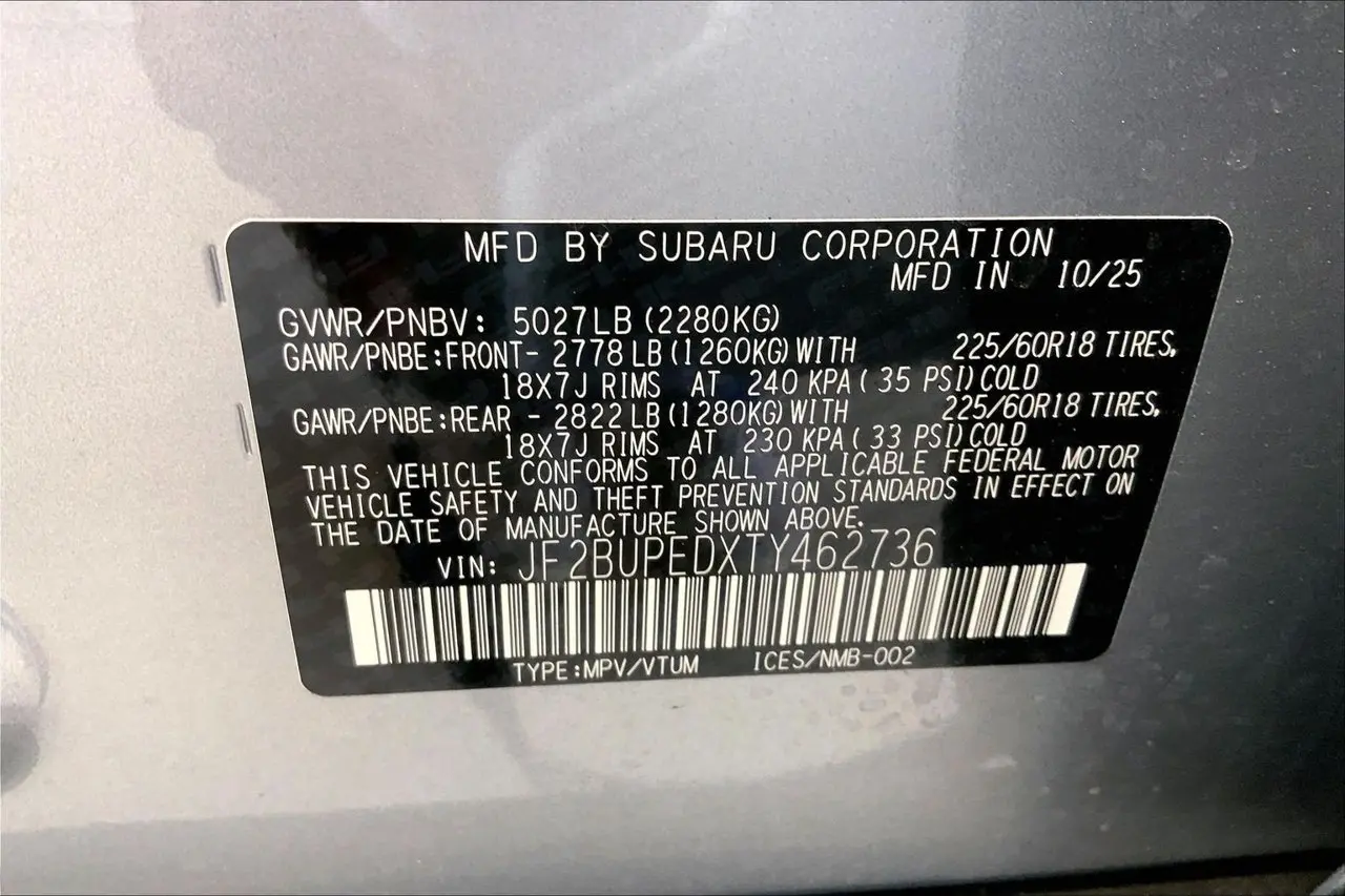 2026 Subaru Outback - $37,991