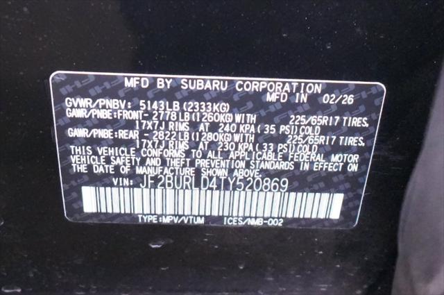 2026 Subaru Outback - $41,684