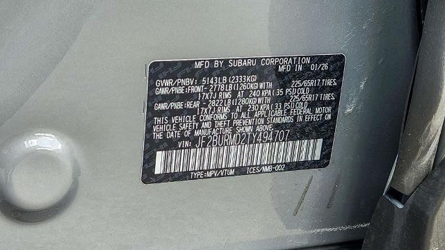 2026 Subaru Outback Wilderness