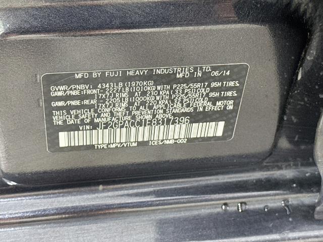 2014 Subaru Crosstrek - $7,494