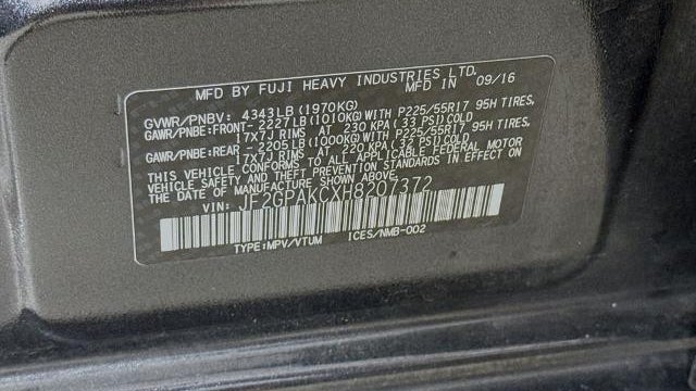 2017 Subaru Crosstrek 2.0i Limited
