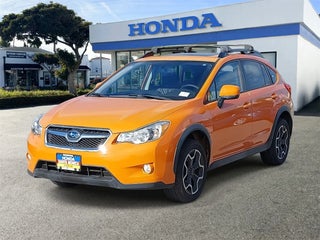 2014 Subaru XV Crosstrek with Tangerine Orange Pearl Exterior