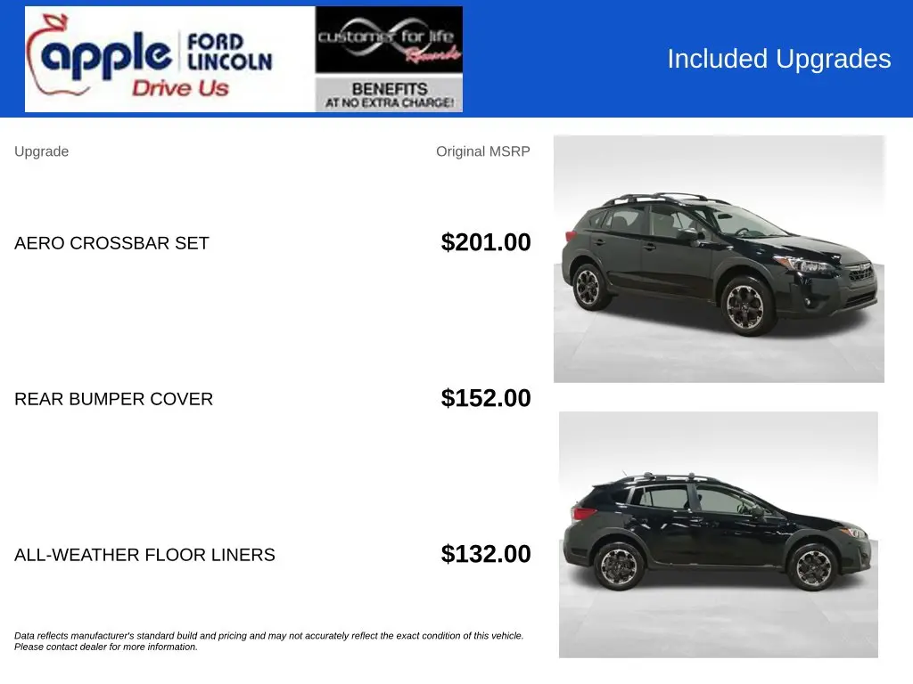 2022 Subaru Crosstrek - $19,297