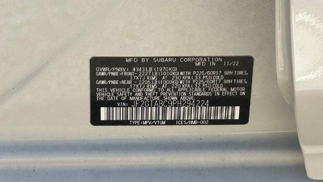 2023 Subaru Crosstrek Base