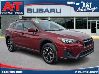 2018 Subaru Crosstrek with Venetian Red Pearl Exterior