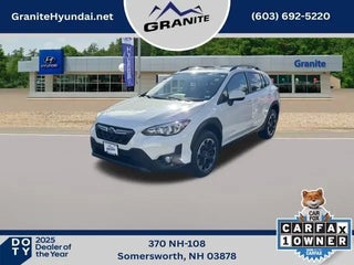 2023 Subaru Crosstrek with Crystal White Pearl Exterior