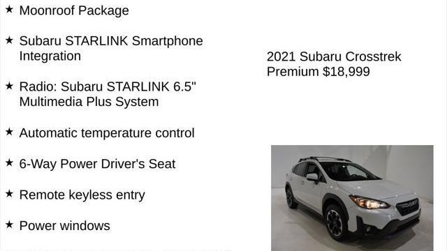 2021 Subaru Crosstrek Premium