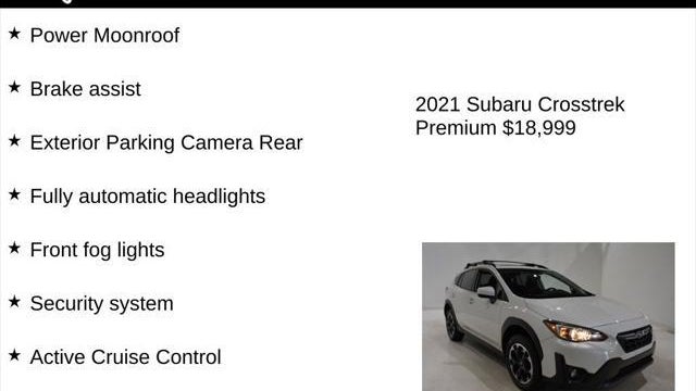 2021 Subaru Crosstrek Premium