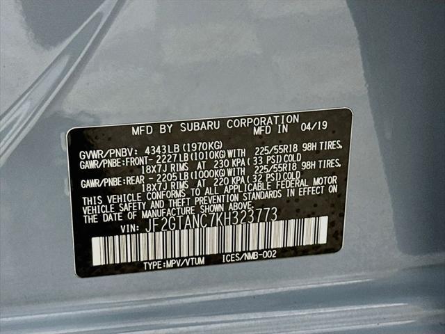 2019 Subaru Crosstrek - $20,422