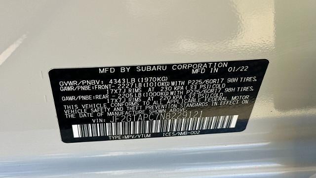 2022 Subaru Crosstrek Premium