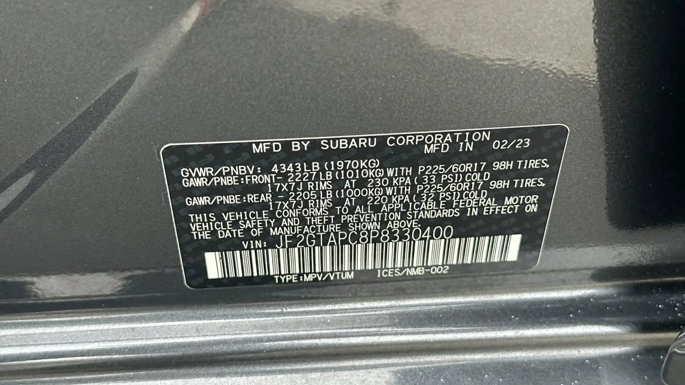 2023 Subaru Crosstrek Premium
