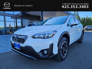 2023 Subaru Crosstrek with Crystal White Pearl Exterior