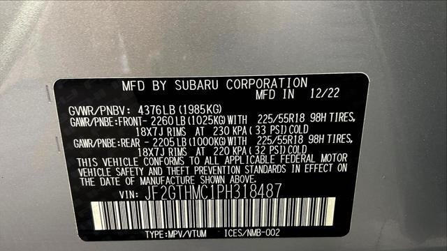 2023 Subaru Crosstrek Limited
