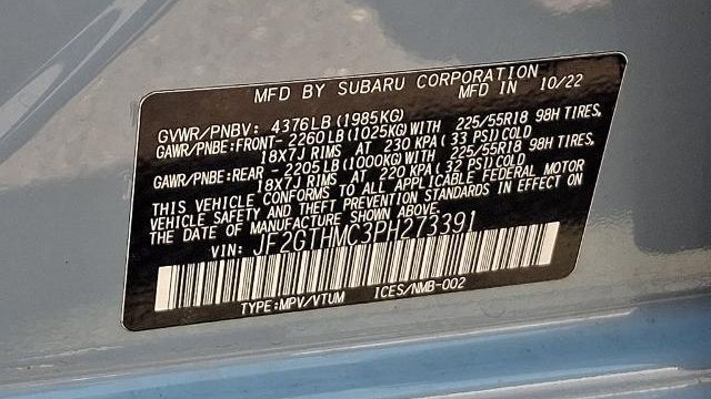 2023 Subaru Crosstrek Limited