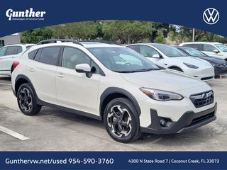 2022 Subaru Crosstrek with Crystal White Pearl Exterior