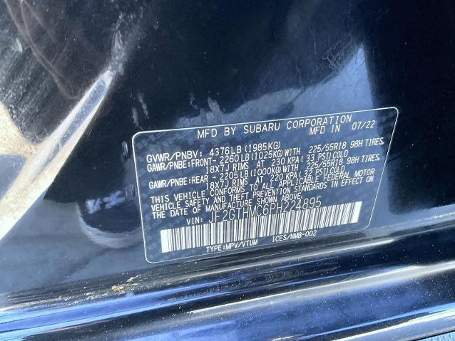2023 Subaru Crosstrek - $20,788