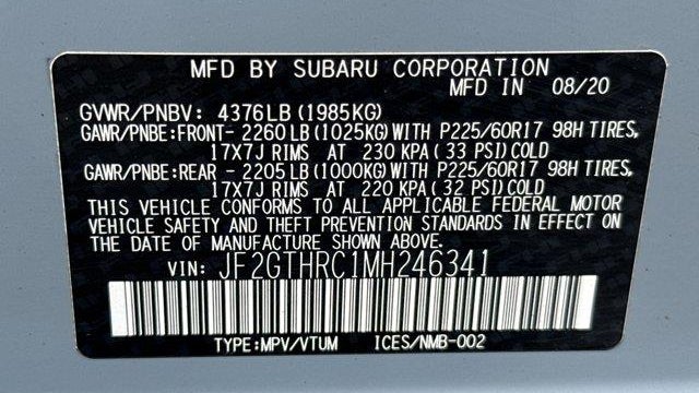 2021 Subaru Crosstrek Sport