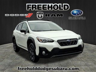 2022 Subaru Crosstrek with Crystal White Pearl Exterior