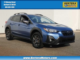 2023 Subaru Crosstrek with Horizon Blue Pearl Exterior