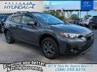 2021 Subaru Crosstrek with Magnetite Gray Metallic Exterior