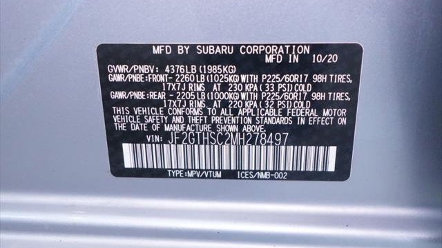 2021 Subaru Crosstrek Sport