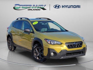 2021 Subaru Crosstrek with Plasma Yellow Pearl Exterior