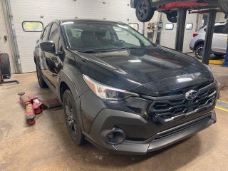 2024 Subaru Crosstrek with Crystal Black Silica Exterior