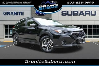 2024 Subaru Crosstrek with Crystal Black Silica Exterior