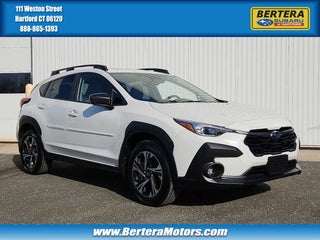 2024 Subaru Crosstrek with Crystal White Pearl Exterior