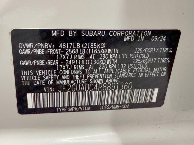 2024 Subaru Crosstrek - $26,048