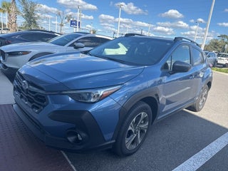 2024 Subaru Crosstrek with Horizon Blue Pearl Exterior