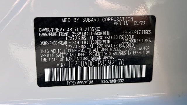 2024 Subaru Crosstrek Premium