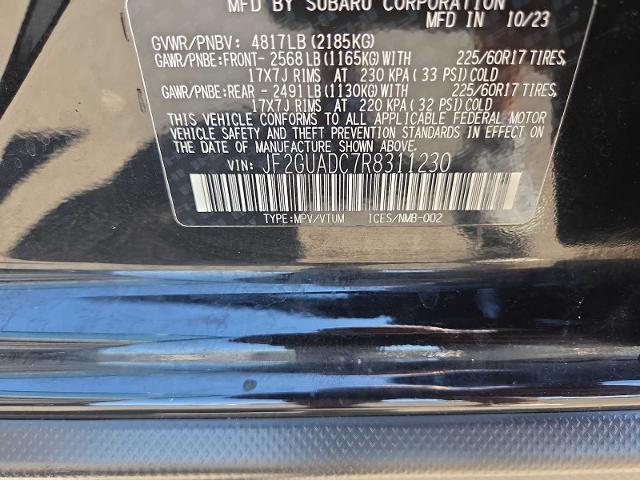 2024 Subaru Crosstrek - $24,227