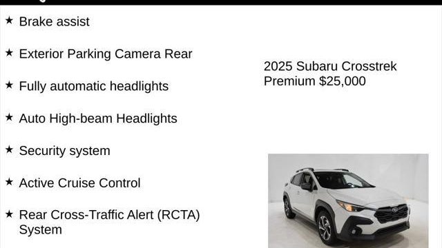 2025 Subaru Crosstrek Premium