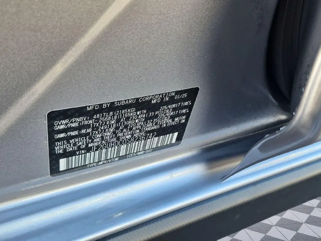 2025 Subaru Crosstrek - $25,638