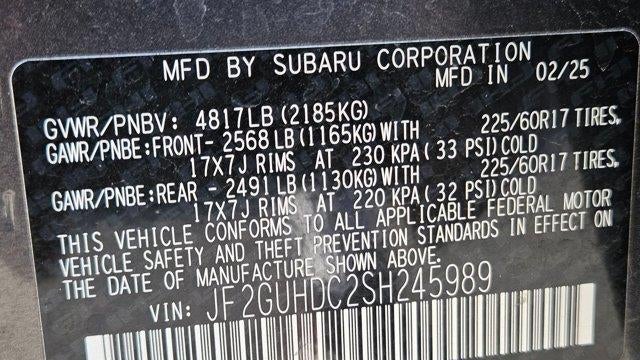 2025 Subaru Crosstrek Premium