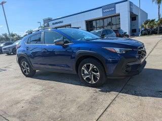 2025 Subaru Crosstrek with Sapphire Blue Pearl Exterior
